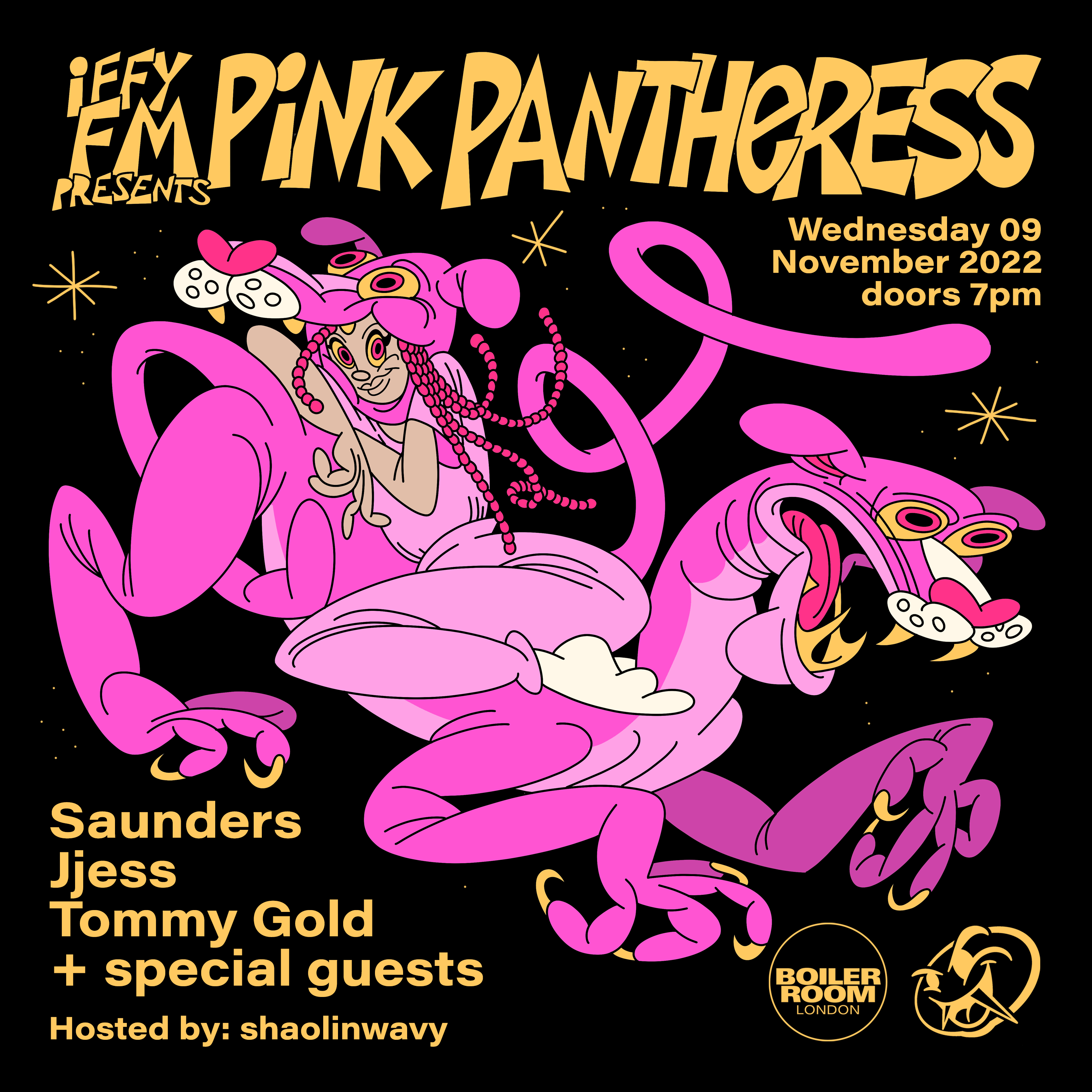 IFFY FM: PinkPantheress & Friends flyer