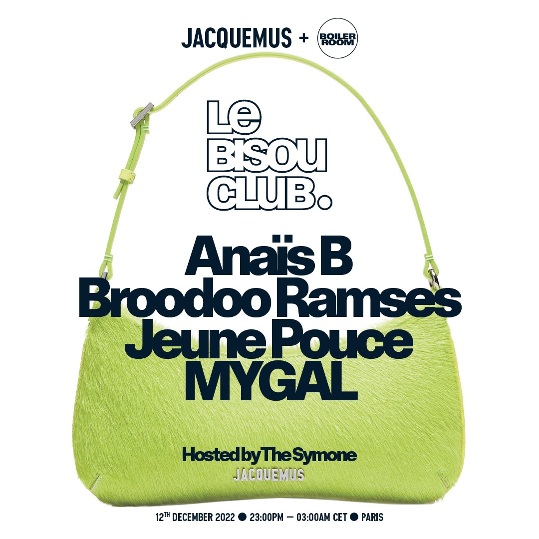 Jacquemus: Le Bisou Club flyer