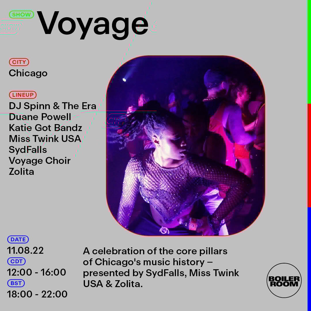 Chicago: Voyage flyer