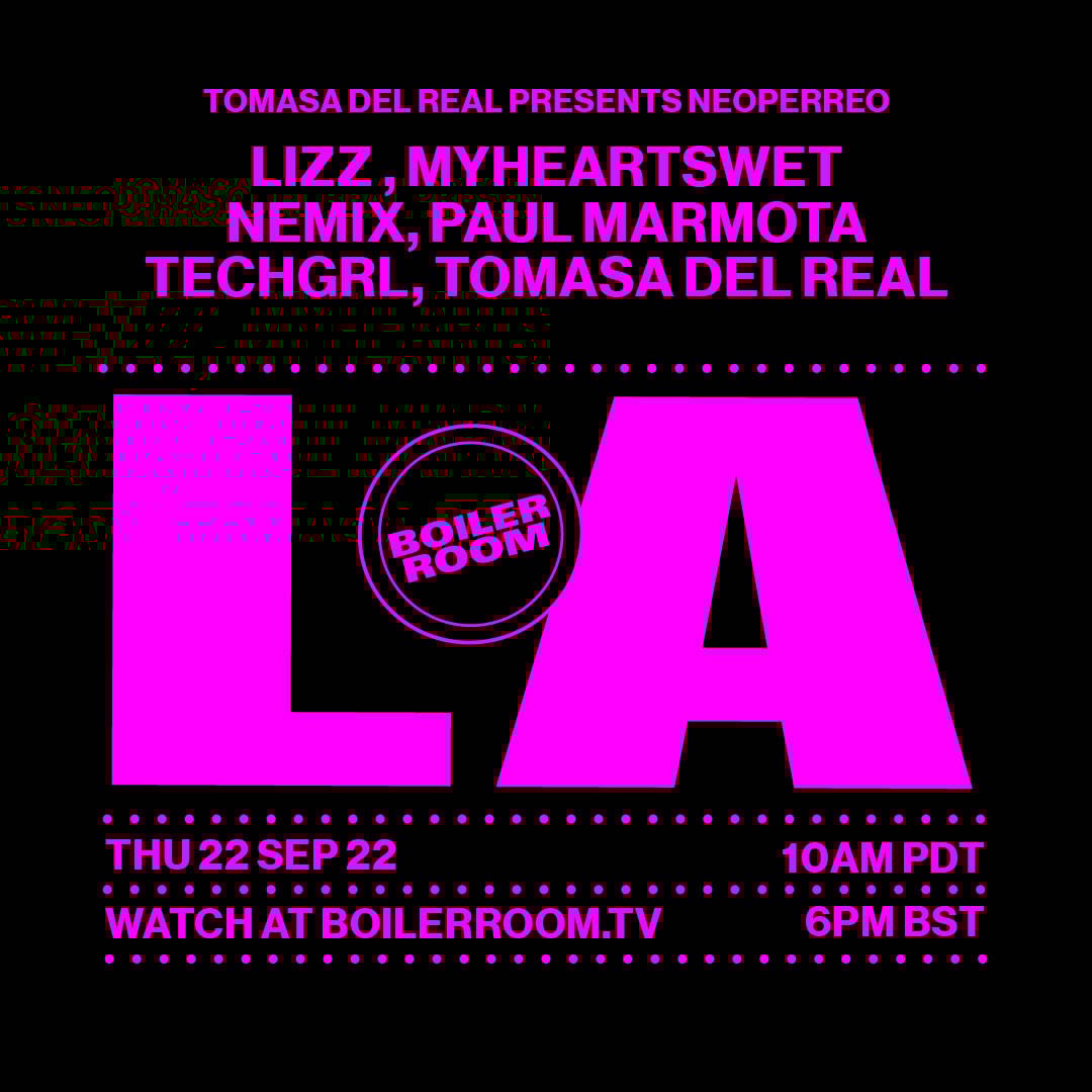 Boiler Room LA: Neoperreo flyer