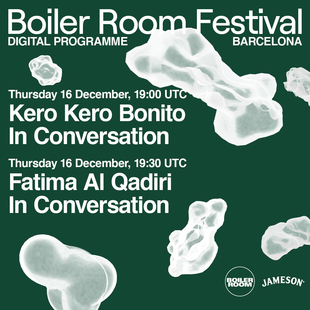 In Conversation | Boiler Room Festival Barcelona flyer