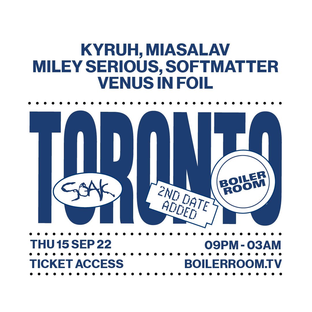 Boiler Room: Toronto | Day 1 flyer