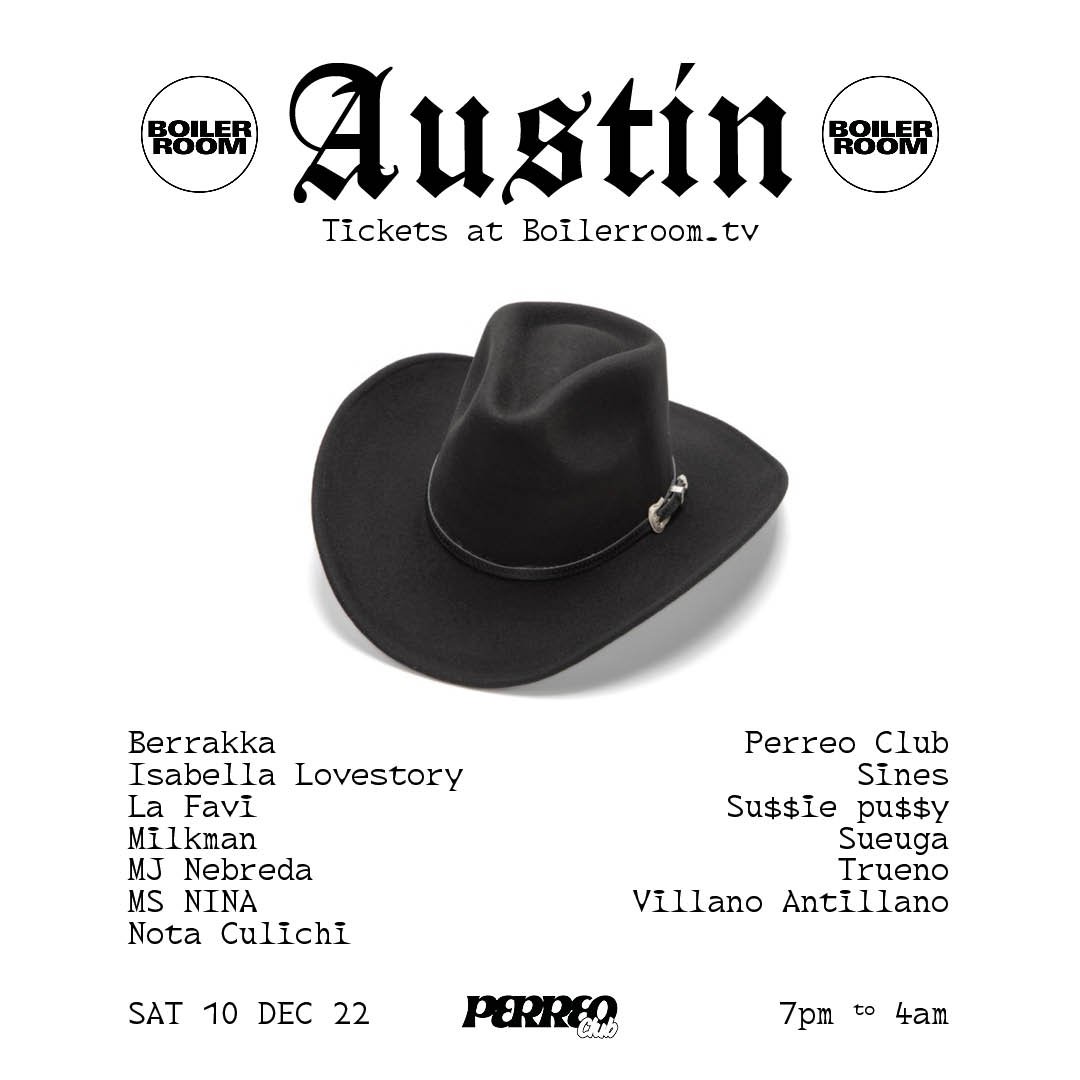 Boiler Room: Austin flyer
