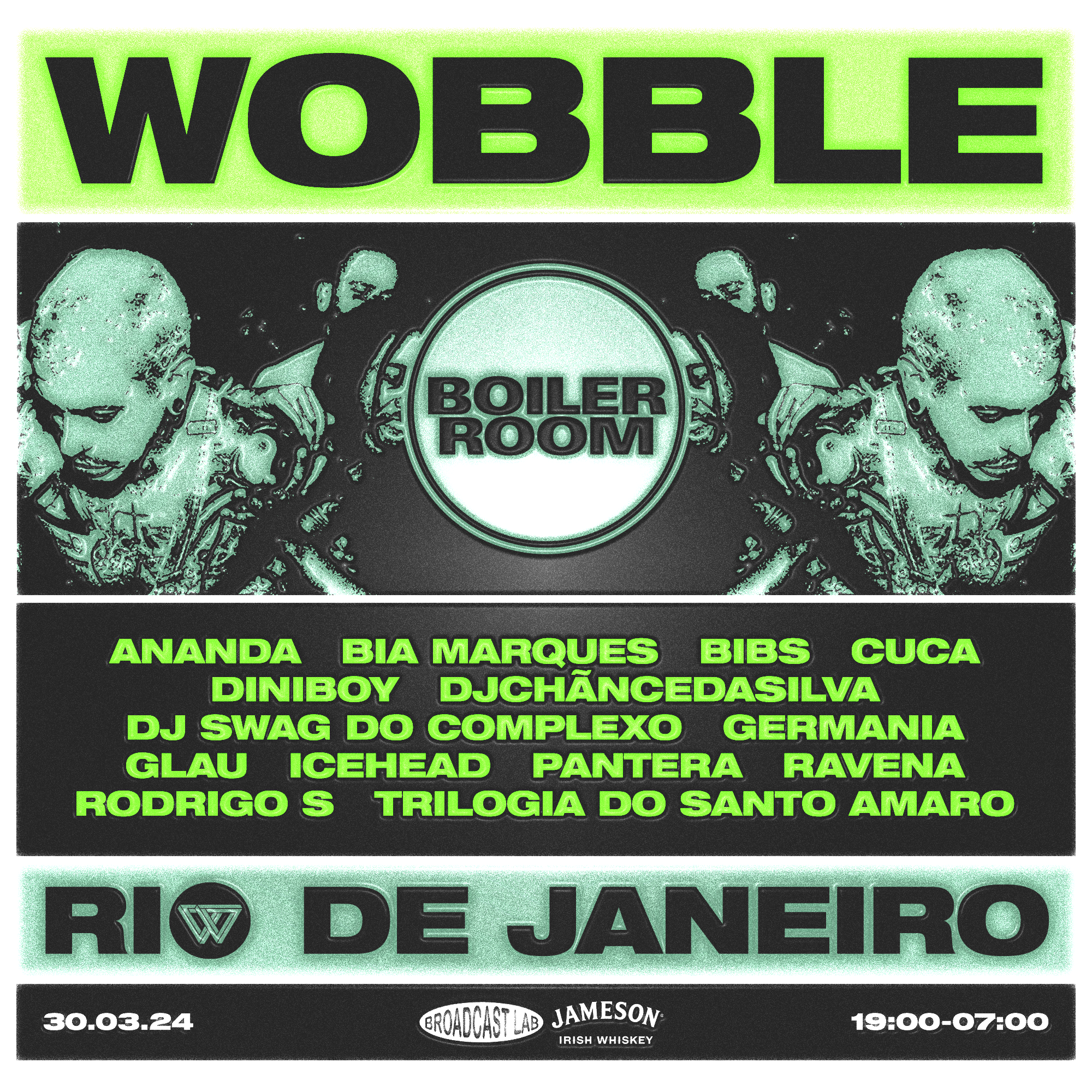 Festa Wobble flyer