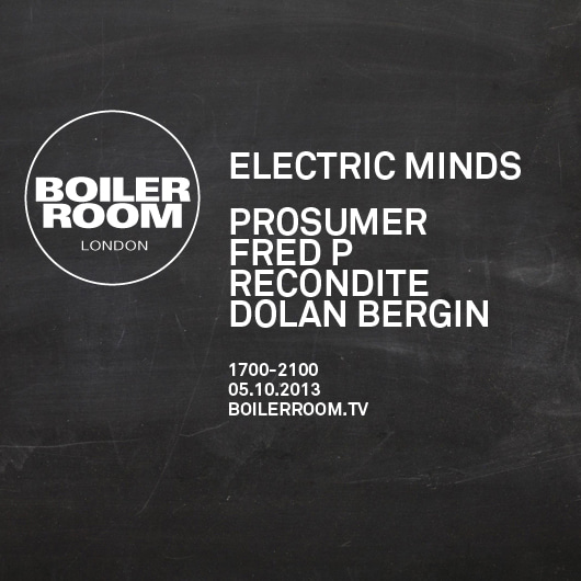 Flyer for event Electric Minds.