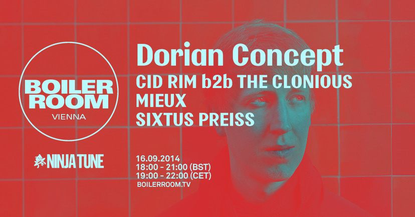 Flyer for event Dorian Concept & Friends.