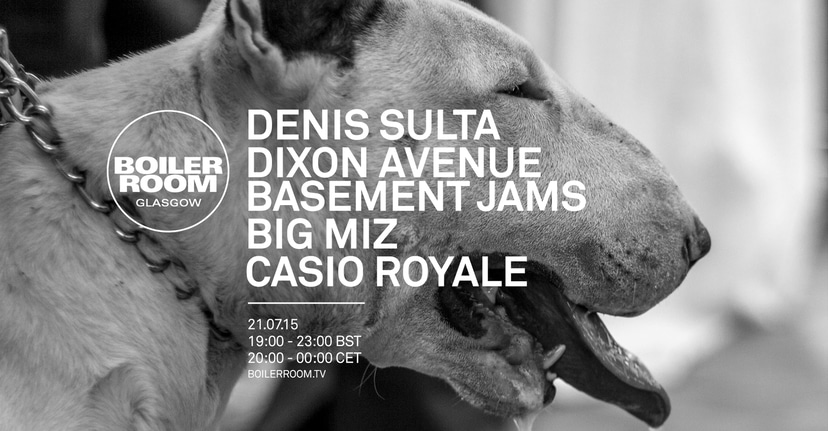 Flyer for event Glasgow: Dixon Avenue Basement Jams.