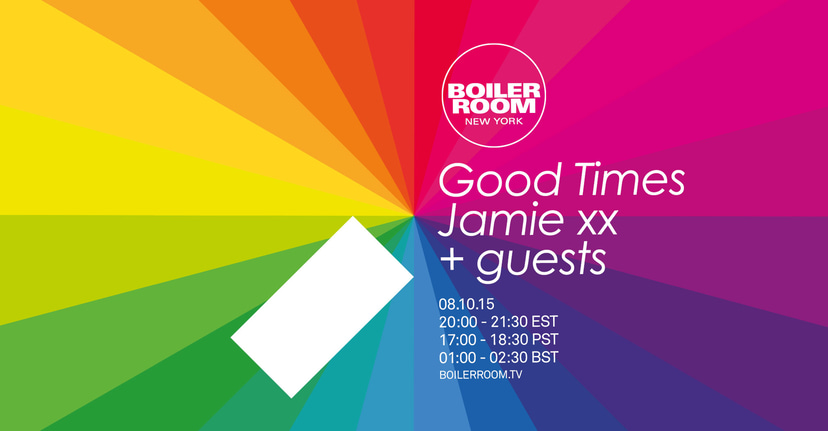 Flyer for event Good Times with Jamie xx.