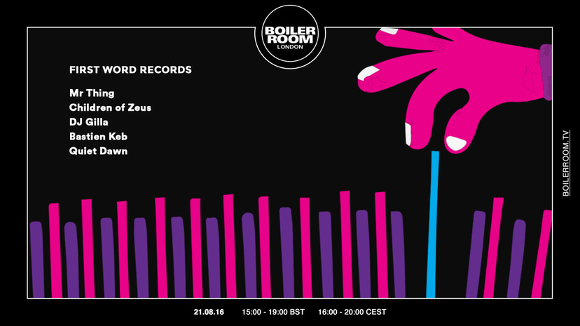 Flyer for event London: First Word Records.