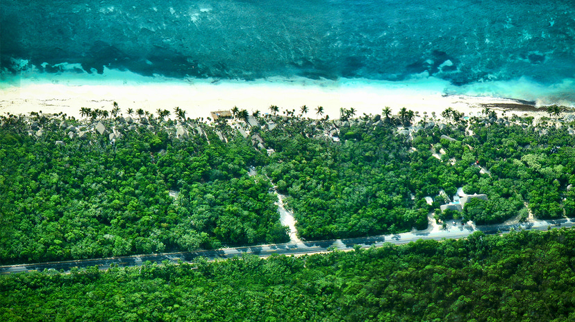 Flyer for event Tulum: Me & Myself, El_TXEF_A, Moses, Parallel Sides.