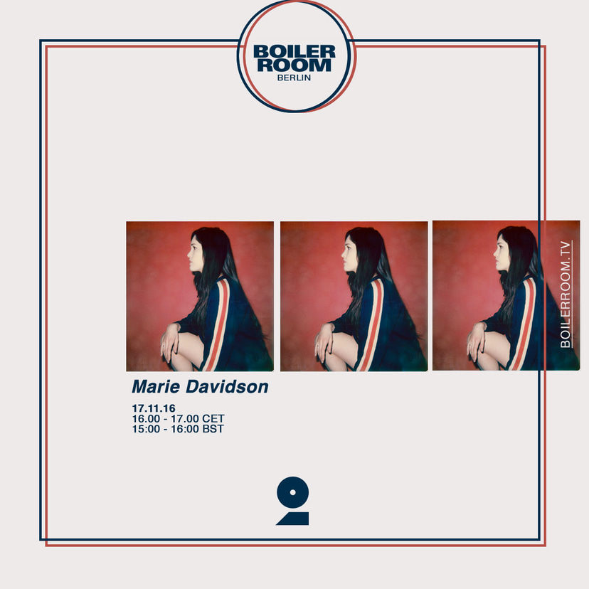 Flyer for event Marie Davidson.