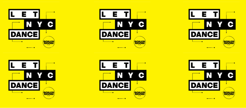 Flyer for event Let NYC Dance.
