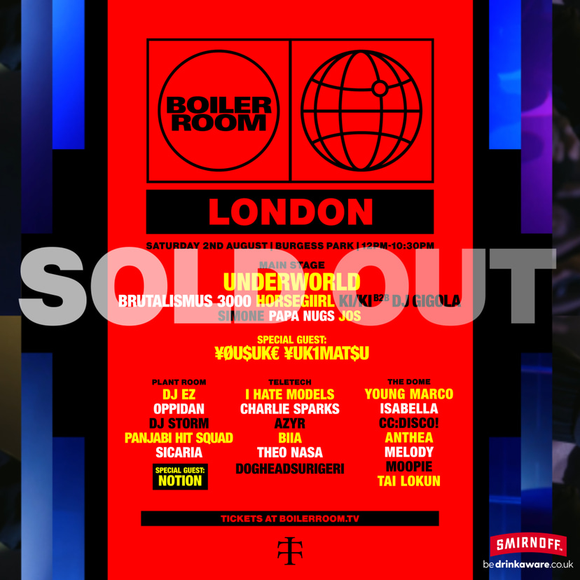 Flyer for event London | Saturday.