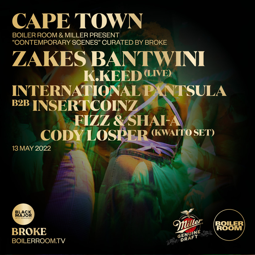 Flyer for event Contemporary Scenes: Cape Town.