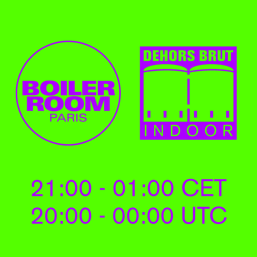 Flyer for event Dehors Brut II.