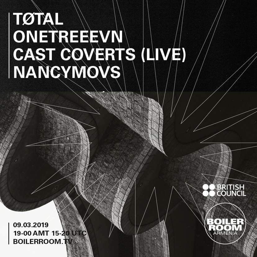 Flyer for event Boiler Room Yerevan.