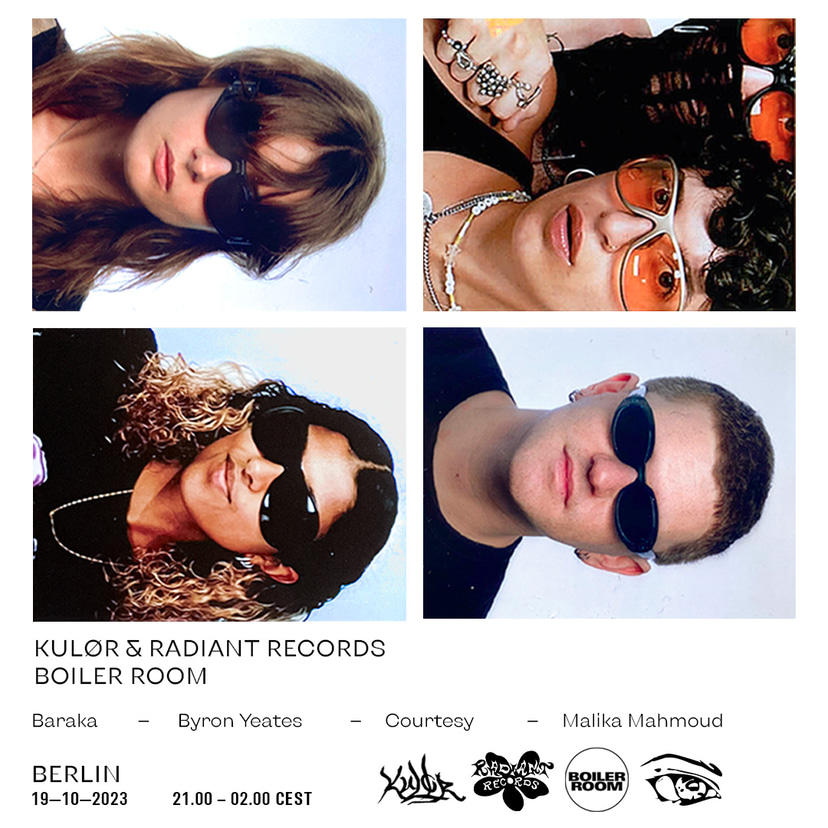 Flyer for event Berlin: Kulør x Radiant Records.