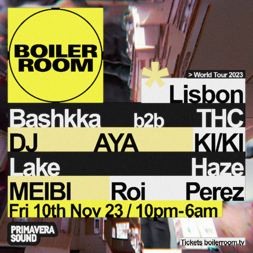 Flyer for event Lisbon | Friday.