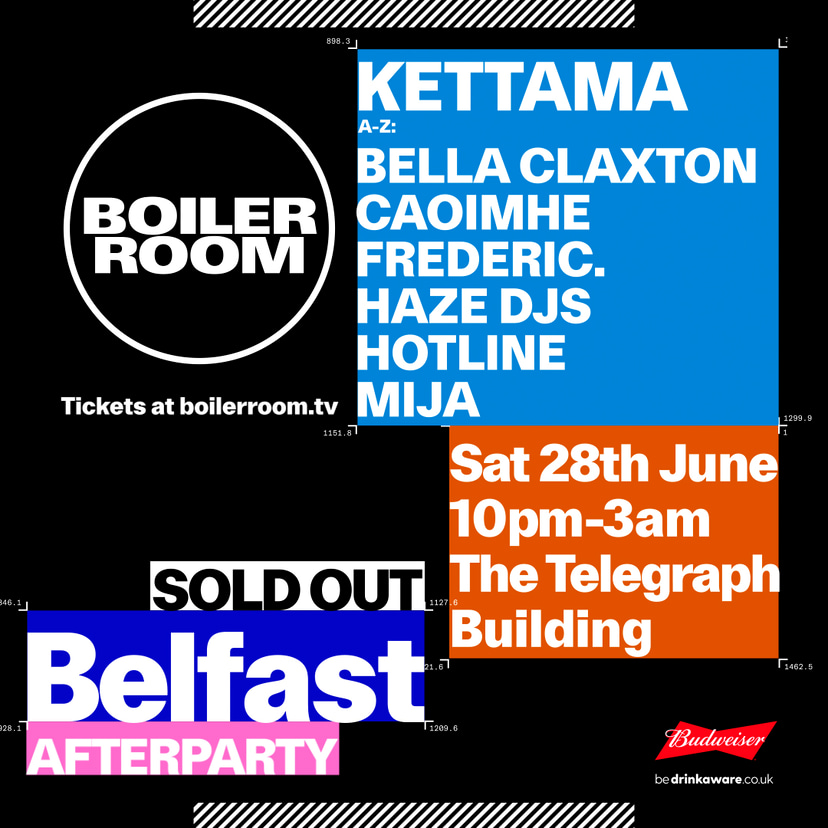 Flyer for event Belfast: Afterparty.