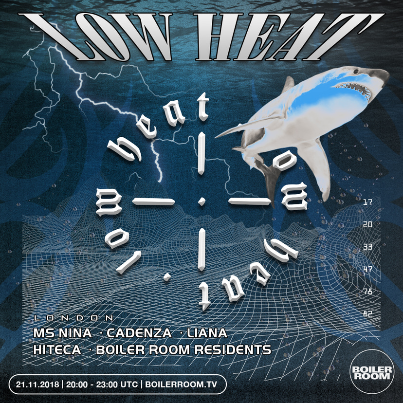 Flyer for event Low Heat LDN 013.