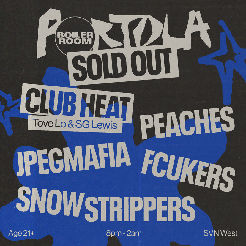 Flyer for event Portola Festival | Friday.