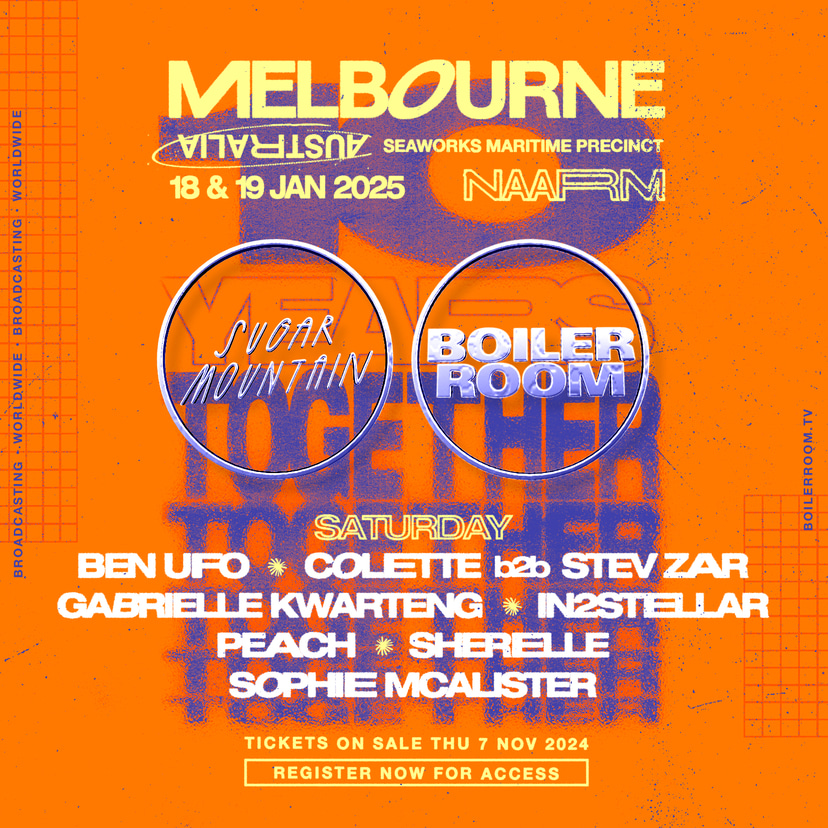 Flyer for event Sugar Mountain 2025 | Saturday.